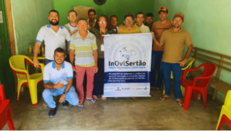 Produtores rurais participando de capacitação do InOviSertão